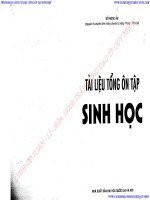 tài liệu ôn tập sinh học