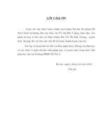 Các lớp ánh xạ co trong không gian metric xác suất và điểm bất động