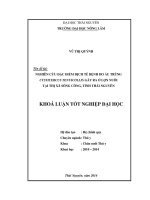 Nghiên cứu đặc điểm dịch tễ bệnh do ấu trùng Cysticercus tenuicollis gây ra ở lợn nuôi tại Thị xã Sông Công, tỉnh Thái Nguyên.