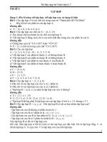 Tài liệu dạy hè toán lớp 6, 7