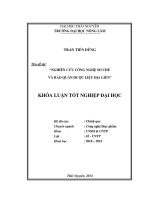 Nghiên cứu công nghệ sơ chế và bảo quản dược liệu địa liền.