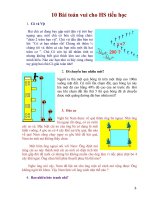 10 bài toán vui cho học sinh tiểu học