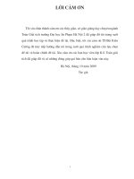 Biển đổi Weyl và một số ứng dụng trong giải tích thời gian - tần số (LV00169)