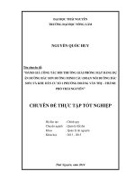 Đánh giá công tác bồi thường , giải phóng mặt bằng Dự án đường Bắc Sơn, đường Minh Cầu (đoạn nối đường Bắc Sơn) và khu dân cư số 1 phường Hoàng Văn Thụ - thành phố Thái Nguyên.