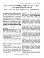 Nghiên cứu điều khiển động cơ IPM