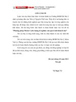 Phương pháp monte carlo lượng tử nghiên cứu quá trình khuếch tán