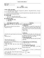 GIÁO ÁN HÓA HỌC 9 MỚI NHẤT