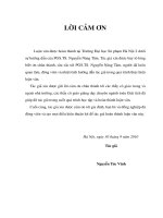 Tính nửa liên tục dưới của hàm lồi và ứng dụng