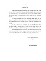 Cấu trúc phô trương của một lớp toán tử phi tuyến compact