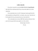 Điểm bất động của toán tử lõm chính quy đều