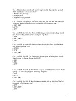 Bộ câu hỏi ôn thi công chức thuế  2012(6)