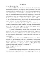 Kế toán quản trị chi phí và giá thành sản phẩm tại Công ty cổ phần quản lý và xây dựng đường bộ Phú Thọ