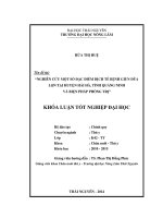 Nghiên cứu một số đặc điểm dịch tễ bệnh giun đũa lợn t ại huyện Hải Hà tỉnh Quảng Ninh và biện pháp phòng trị.