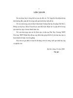 Một số vấn đề về lý thuyết xấp xỉ tốt nhất, bậc của xấp xỉ và ứng dụng trong toán sơ cấp