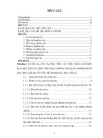 Vận dụng phương pháp dạy học tạo tình huống có vấn đề và hướng dẫn sinh viên giải quyết tình huống có vấn đề trong dạy học chương Động lực học hệ chất điểm - động lực học vật rắn