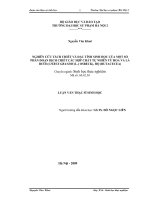Nghiên cứu tách chiết và đặc tính sinh học của một số phân đoạn dịch chiết các hợp chất tự nhiên từ hoa và lá bưởi (Citrus grandis (L.) osbeck), họ (Rutacecea)