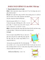 20 bài toán hình vui