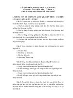 Bộ câu hỏi ôn thi công chức thuế  2012(2)