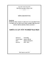 Đánh giá thực trạng và đề xuất các giải pháp nâng cao hiệu quả sử dụng đất nông nghiệp trên địa bàn huyện Trùng Khánh, tỉnh Cao Bằng.