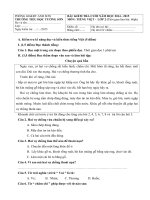 Đề kiểm tra cuối học kì 2 môn Tiếng Việt lớp 2 năm 2015 trường Tiểu học Tường Sơn, Nghệ An