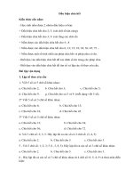 Các bài toán về dấu hiệu chia hết Bài tập dấu hiệu chia hết lớp 4, 5