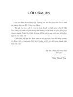 Nghiệm nhớt của phương trình đạo hàm riêng cấp 1 và bài toán điều khiển tối ưu với thời gian vô hạn