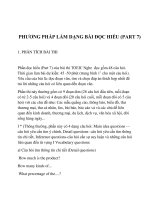 Phương pháp làm bài đọc hiểu part 7