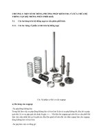một số hư HỎNG, PHƯƠNG PHÁP KIỂM TRA và sửa CHỬA hệ THỐNG nạp (hệ THỐNG PHÂN PHỐI KHÍ)