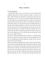 Sự đổi mới một số bình diện trong phong cách truyện ngắn Nguyễn Minh Châu sau 1975