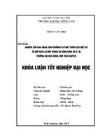 Nghiên cứu khả năng sinh trưởng và phát triển của một số tổ hợp ngô lai mới trong vụ Đông năm 2013 tại Trường Đại học Nông Lâm Thái Nguyên.
