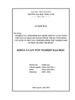 Nghiên cứu tình hình mắc bệnh Viêm Tử Cung ở đàn lợn nái tại Trại Lợn Ngoại thuộc trung tâm giống vật nuôi và thủy sản tỉnh Hòa Bình, thử nghiệm một số phác đồ điều trị bệnh.