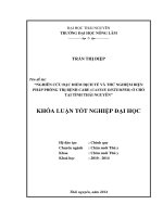 Nghiên cứu đặc điểm dịch tễ và thử nghiệm biện pháp phòng trị bệnh Care (Canine distemper) ở chó tại tỉnh Thái Nguyên.