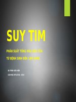 SUY TIM PHÂN SỐ TỐNG MÁU BẢO TỒN