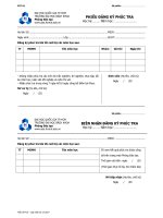 Phiếu đăng ký phúc tra (Trường ĐH Bách khoa_ĐH Quốc gia TP.HCM)
