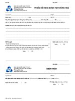 Phiếu đề nghị được tạm dừng học (Trường ĐH Bách khoa_ĐH Quốc gia TP.HCM)