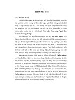 Nghệ thuật trong tiểu thuyết Cuồng phong của Nguyễn Phan Hách