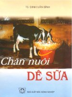 Ebook Chăn nuôi dê sữa - TS. Đinh Văn Bình
