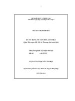 Ký Vũ Bằng về văn hoá ẩm thực (Qua Món ngon Hà Nội và Thương nhớ mười hai)