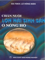Ebook Chăn nuôi lợn nái sinh sản ở nông hộ - GS. TSKH. Lê Hồng Mận