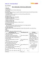 Giáo án hình học 12 bài 3 khái niệm về thể tích của khối đa diện