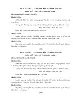 Đề thi học kì 2 môn Ngữ văn lớp 7 năm 2015 tỉnh Thanh Hóa