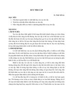 SUY TIM CẤP: CHẨN ĐOÁN VÀ ĐIIỀU TRỊ