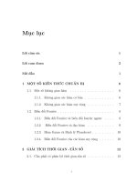 Một số phương pháp hình thành phân bố thời gian - tần số