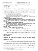 Đề thi khảo sát chất lượng đầu năm lớp 6 môn Tiếng Việt năm 2014-2015 trường THCS Tân Trường, Hải Dương
