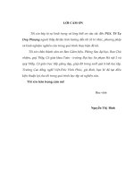 Phép tính vi phân và tích phân trên thang thời gian