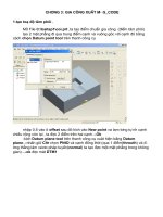 Gia công CNC với ProE2001