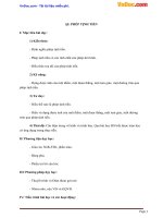 Giáo án hình học 11 bài 2 phép tịnh tiến