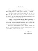 Nghiên cứu lý thuyết trật tự của hợp kim β - CuZn bằng phương pháp thống kê momen