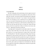Nghiên cứu một số chỉ số sinh học và trí tuệ của học sinh Trường THCS An Bình và THPT Nam Sách II, Huyện Nam Sách, Tỉnh Hải Dương