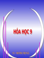 Bài giảng dãy hoạt động hóa học của kim loại